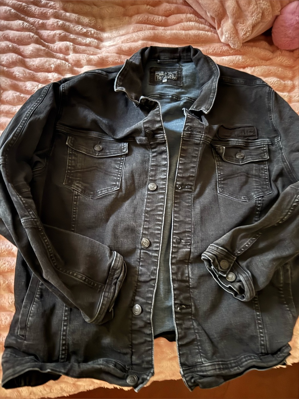 Tactical Distributors Black Denim Jacket